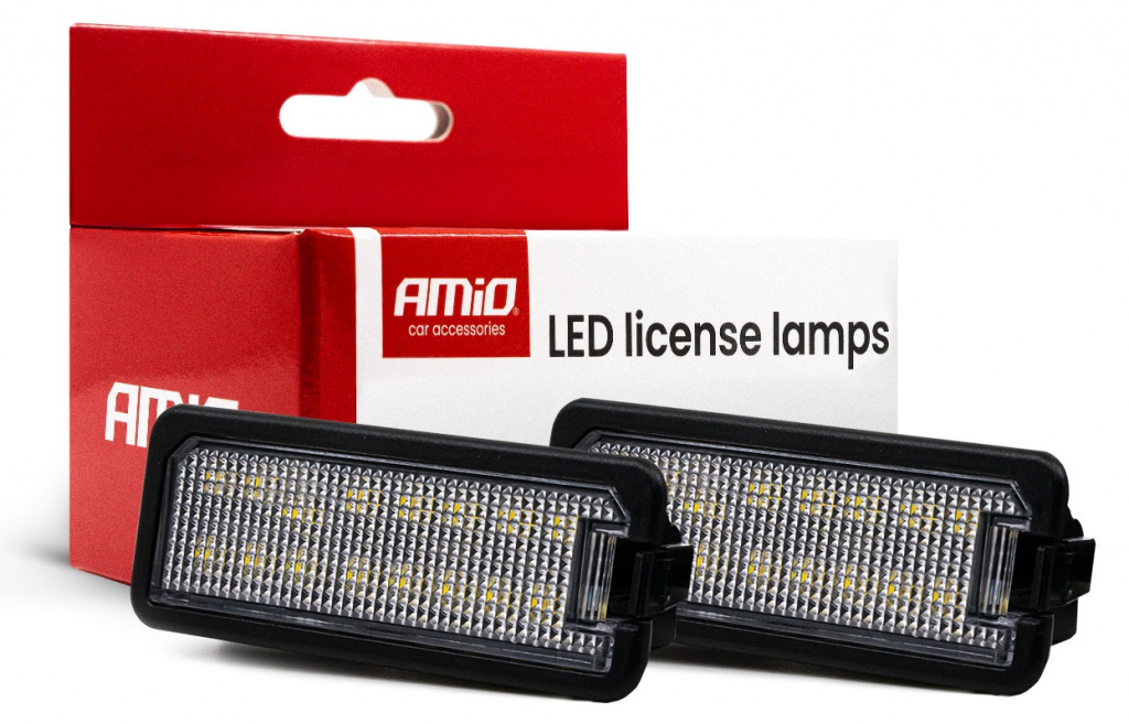 Set 2 Buc Lampi Numar Inmatriculare Led Amio Man TGE UY/ZU 2016→ CLP12 04554