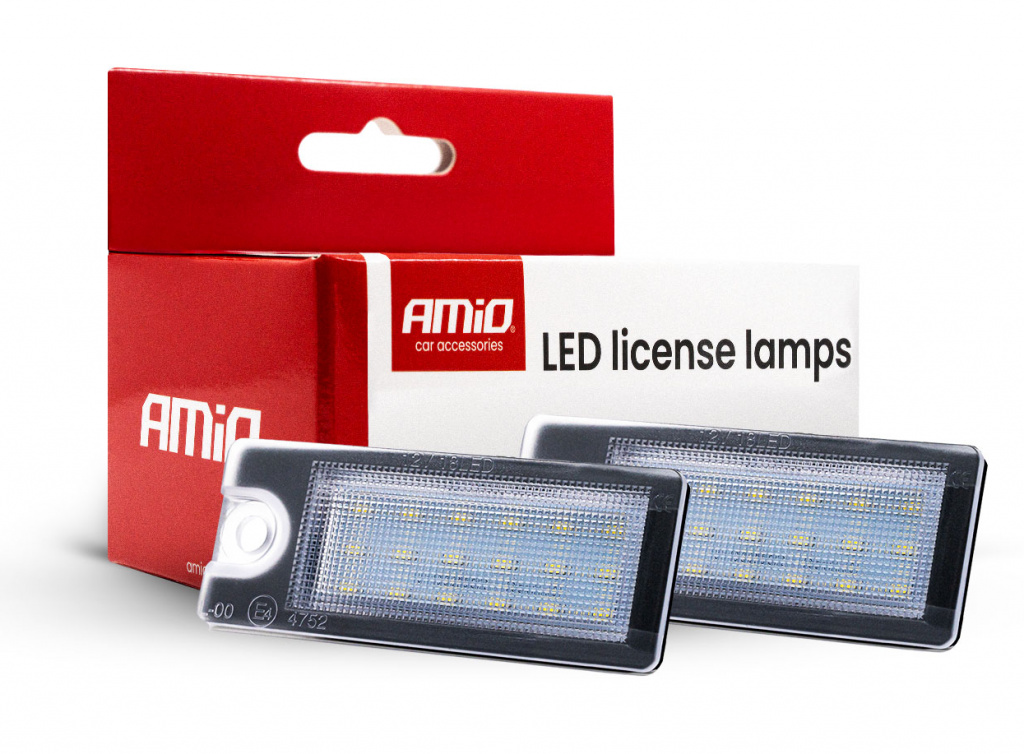 Set 2 Buc Lampi Numar Inmatriculare Led Amio Volvo XC70 2003-2007 CLP20 04563