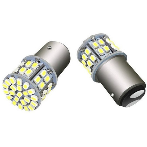 Set 2 Buc Led BAY15D 24V 50 SMD Alb 6000K 180321-11
