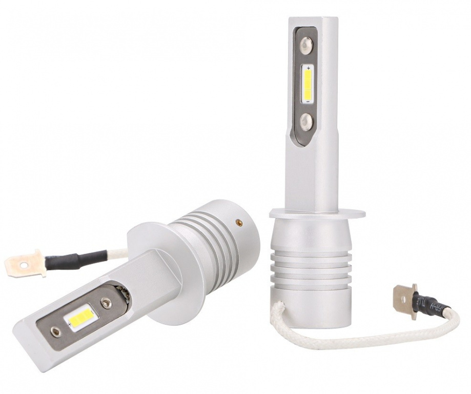 Set 2 Buc Led C12 H1 12V / 24V 13W 3600Lm Canbus Alb 6500K 203902