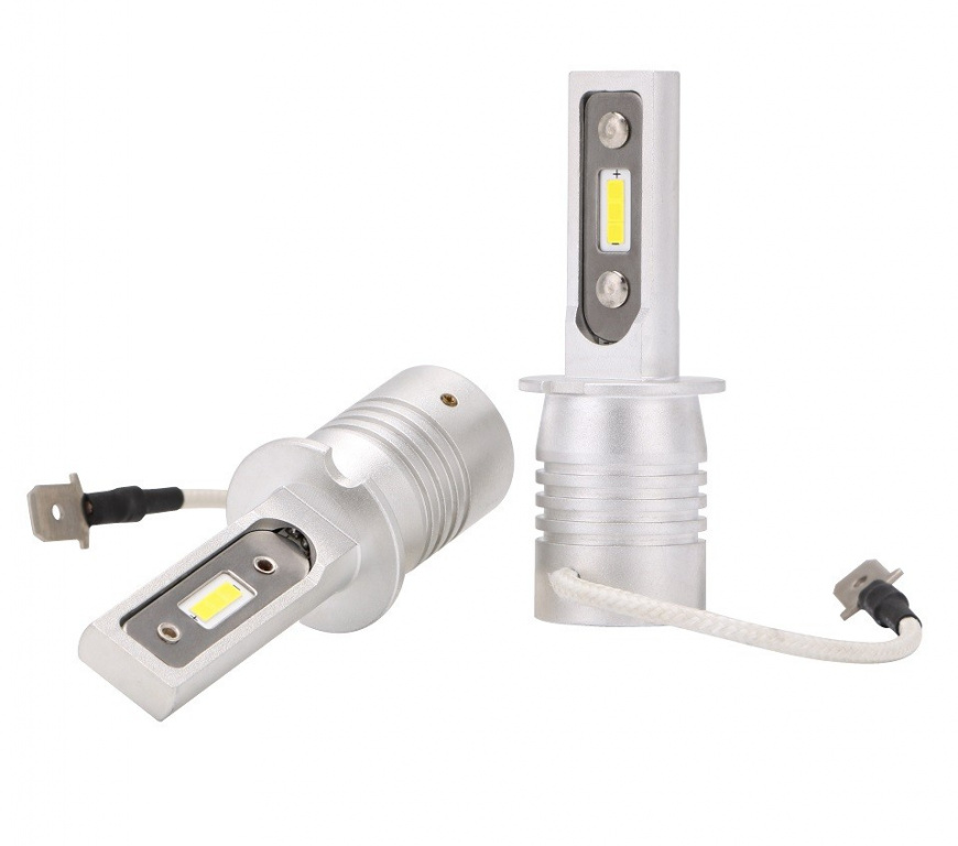 Set 2 Buc Led C12 H3 12V / 24V 13W 3600Lm Canbus Alb 6500K 607265