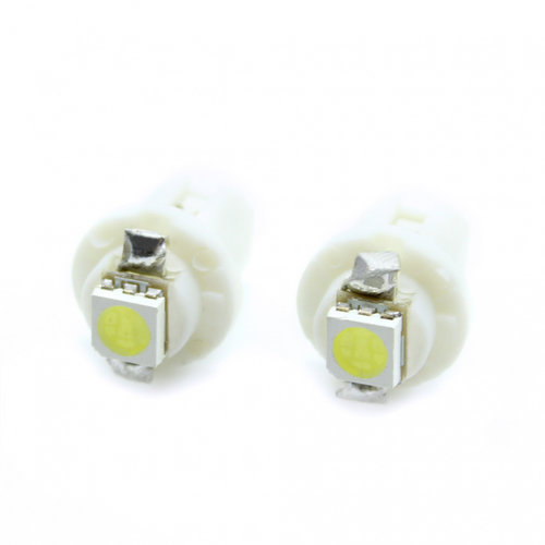 Set 2 Buc Led Carguard B8.5D 12V 1 SMD Alb 6000K CLD002