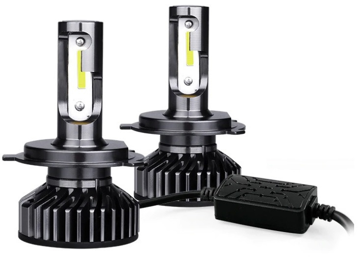 Set 2 Buc Led F2 H7 12V / 24V 72W 10000Lm Canbus Alb 6000K KRU024