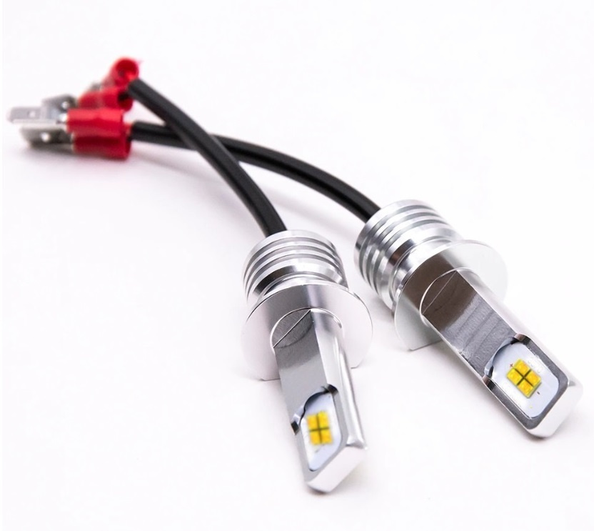 Set 2 Buc Led H1 12V / 24V Alb 6000K KRU089