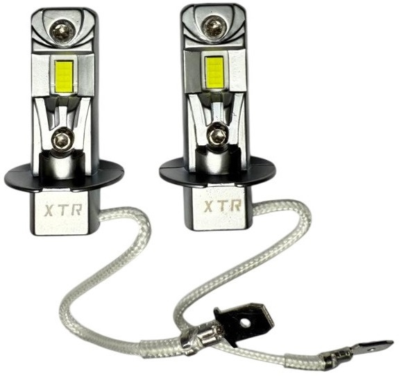 Set 2 Buc Led H3 12V / 24V A51 Canbus 50W 5000 Lm Alb 6000K A51-H3 374239