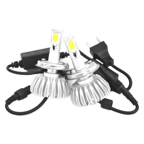 Set 2 Buc Led H4 12V / 24V 30W 3000Lm Cree Alb 6000K