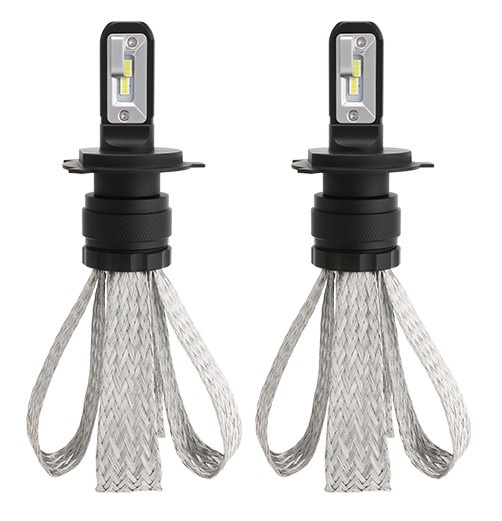 Set 2 Buc Led H4 12V / 24V 40W 4000Lm Chip Cree Alb 6000K 802088