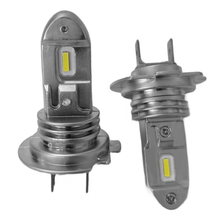 Set 2 Buc Led H7 12V / 24V 30W Alb 6000K LED H7-MINI