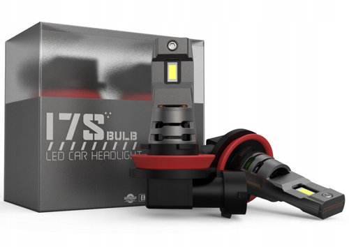 Set 2 Buc Led i7S H8 / H9 / H11 12V 80W 7200Lm Canbus Alb 6500K i7S-H11 887075