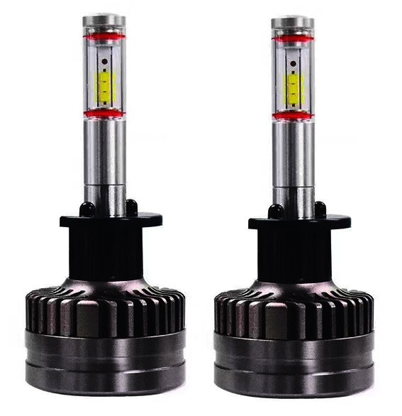 Set 2 Buc Led M8 H1 12V / 24V 60W 6200Lm 360 Grade Canbus Alb 6000K 330219