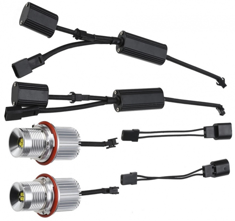 Set 2 Buc Led Marker Bmw Seria 7 E66 2002-2009 Alb 32W 404410