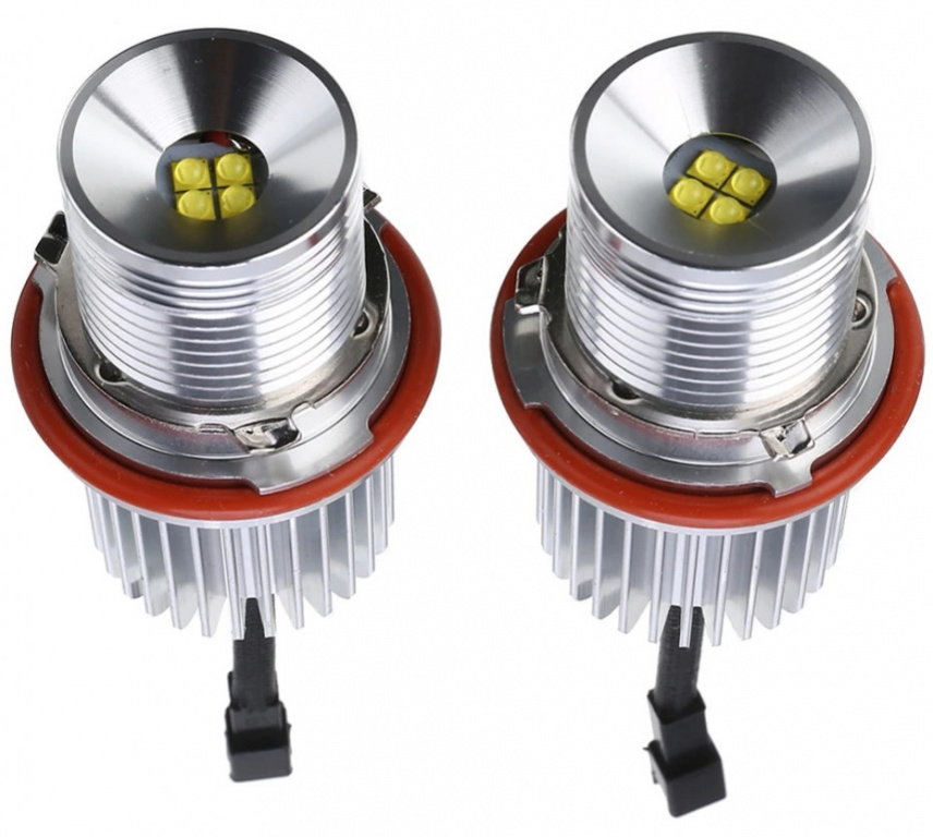 Set 2 Buc Led Marker Bmw Seria 7 E66 2002-2009 Alb 32W 404410