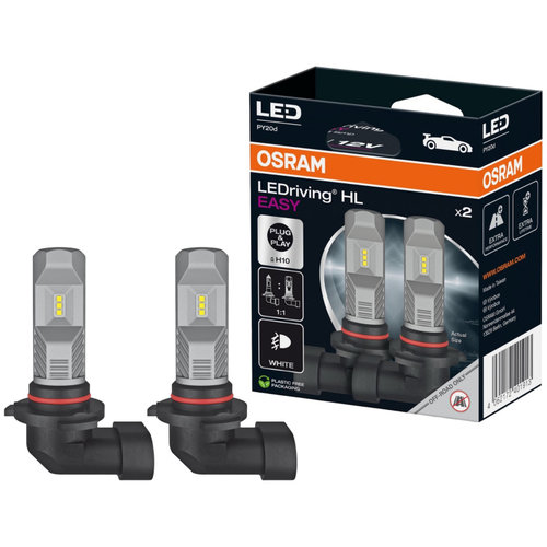 Set 2 Buc Led Osram H10 12V 8,2W PY20D 720Lm LEDriving FL Easy Alb 6000K 9145DWESY-2HB