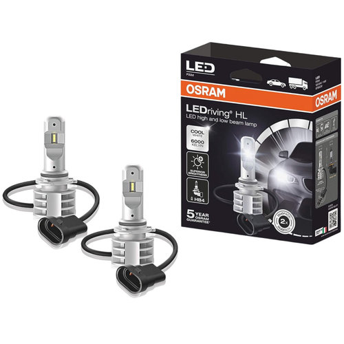 Set 2 Buc Led Osram HB4 12V / 24V 14W P22D LEDriving HL Alb 6000K 9736CW
