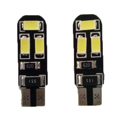 Set 2 Buc Led T10 12V 6 SMD 5630 Alb Canbus 70445CAN-12V TCT-2789