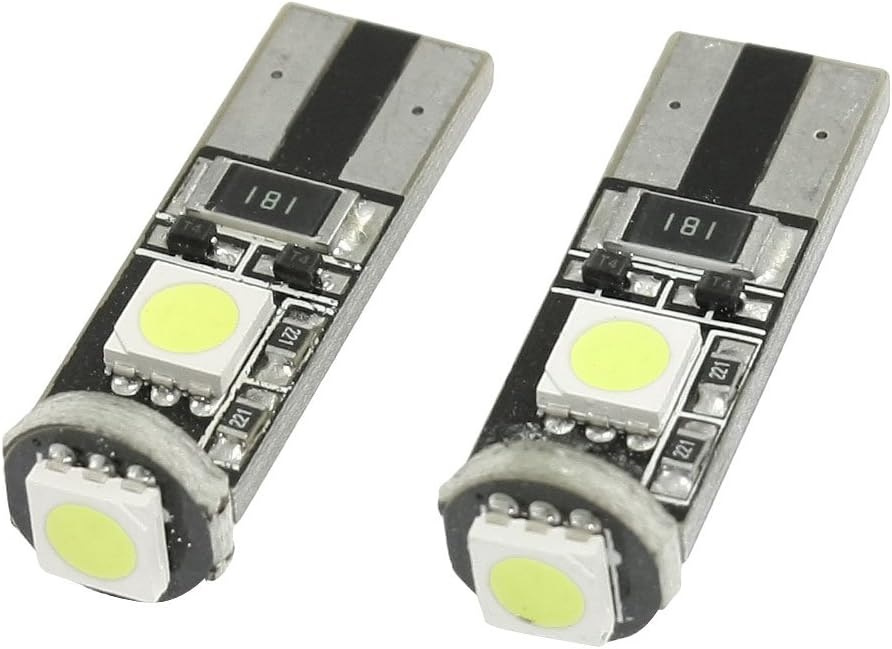 Set 2 Buc Led T10 3 SMD Canbus