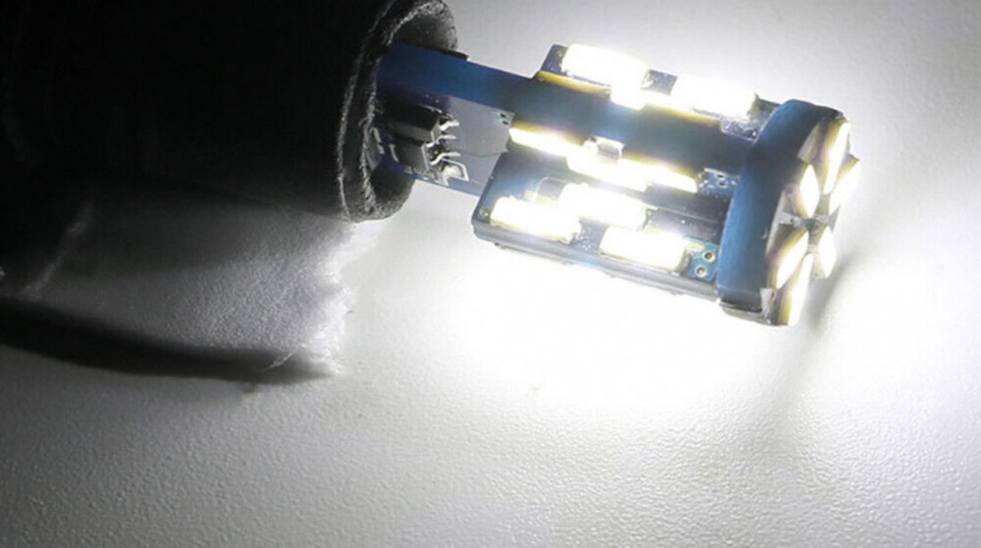 Set 2 Buc Led T10 30 SMD Canbus LED 566