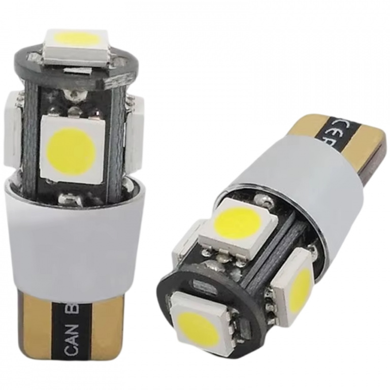 Set 2 Buc Led T10 5 SMD Canbus Radiator