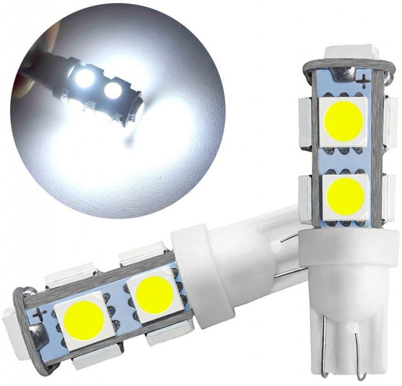 Set 2 Buc Led T10 9 SMD