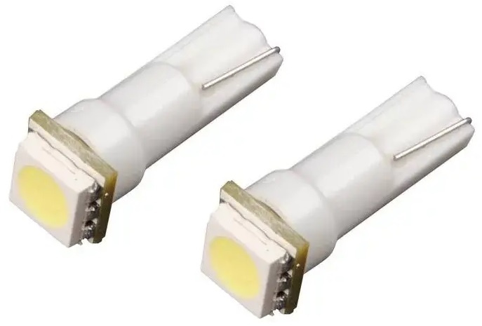 Set 2 Buc Led T5 24V 1 SMD Alb 6000K TCT-5135