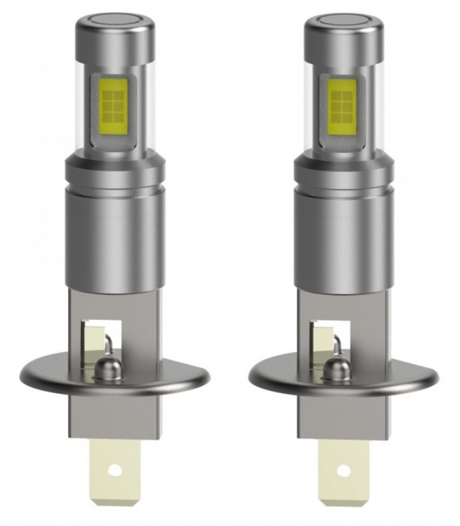 Set 2 Buc Led V13 H1 12V / 24V 80W 2000Lm Canbus Alb 6000K V13-H1 669890