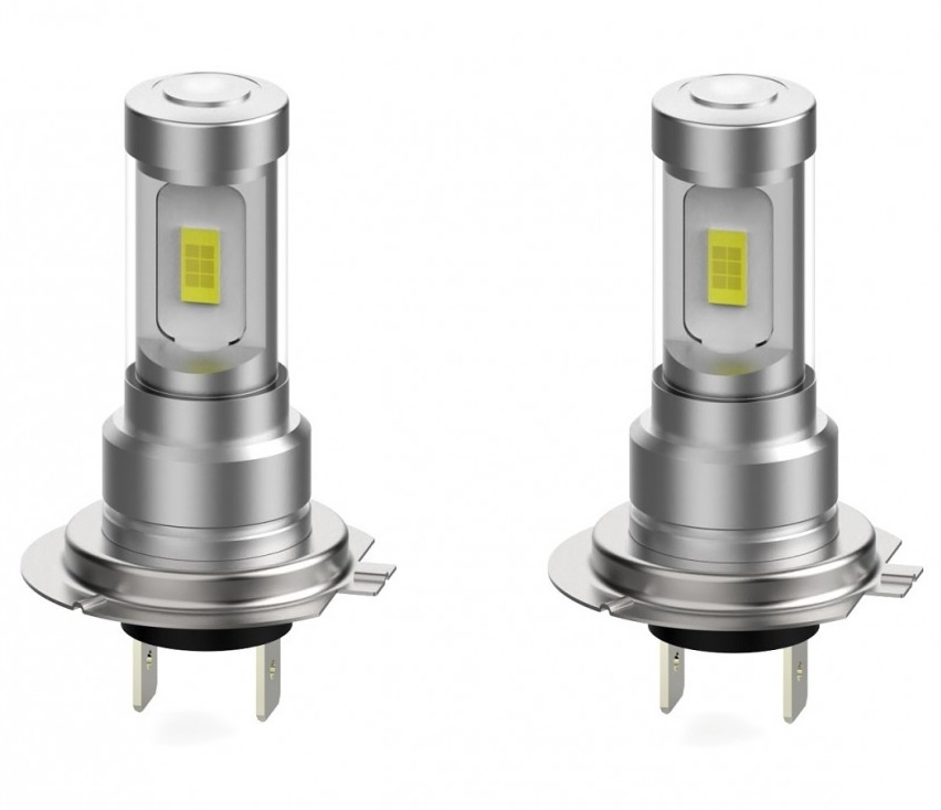 Set 2 Buc Led V13 H7 12V / 24V 80W 2000Lm Canbus Alb 6000K V13-H7