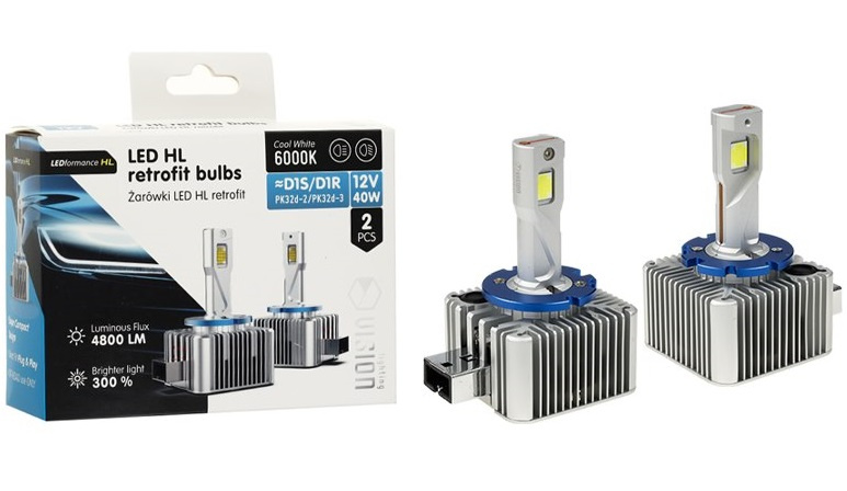 Set 2 Buc Led Vision D1S / D1R 12V 40W 4800Lm Canbus Alb 6000K 83320