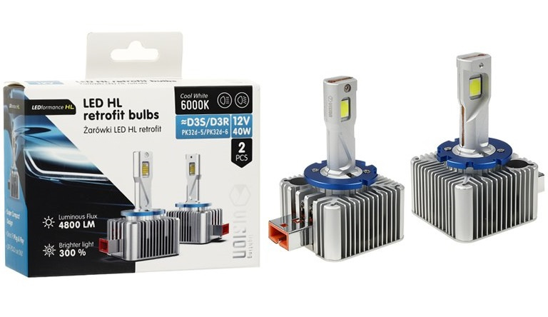 Set 2 Buc Led Vision D3S / D3R 12V 40W 4800Lm Canbus Alb 6000K 83322