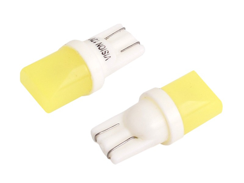 Set 2 Buc Led Vision T10 12V 1 Cob Alb 58959