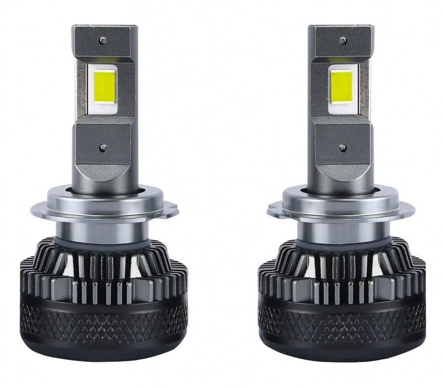 Set 2 Buc Led X12 H7 12V / 24V 120W 18000Lm Canbus Alb 6000K X12-H7 843348