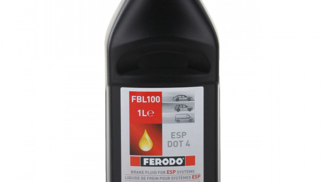 Set 2 Buc Lichid Frana Ferodo ESP Dot 4 1L FBL100