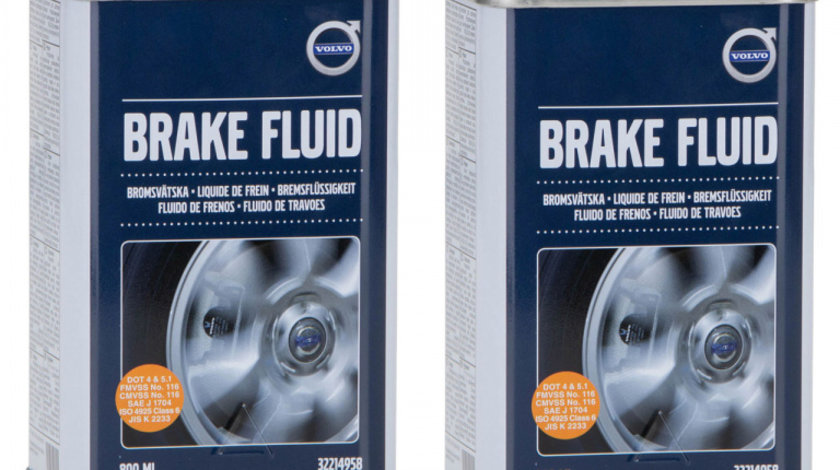 Set 2 Buc Lichid Frana Oe Volvo Dot 4 800ML 32214958