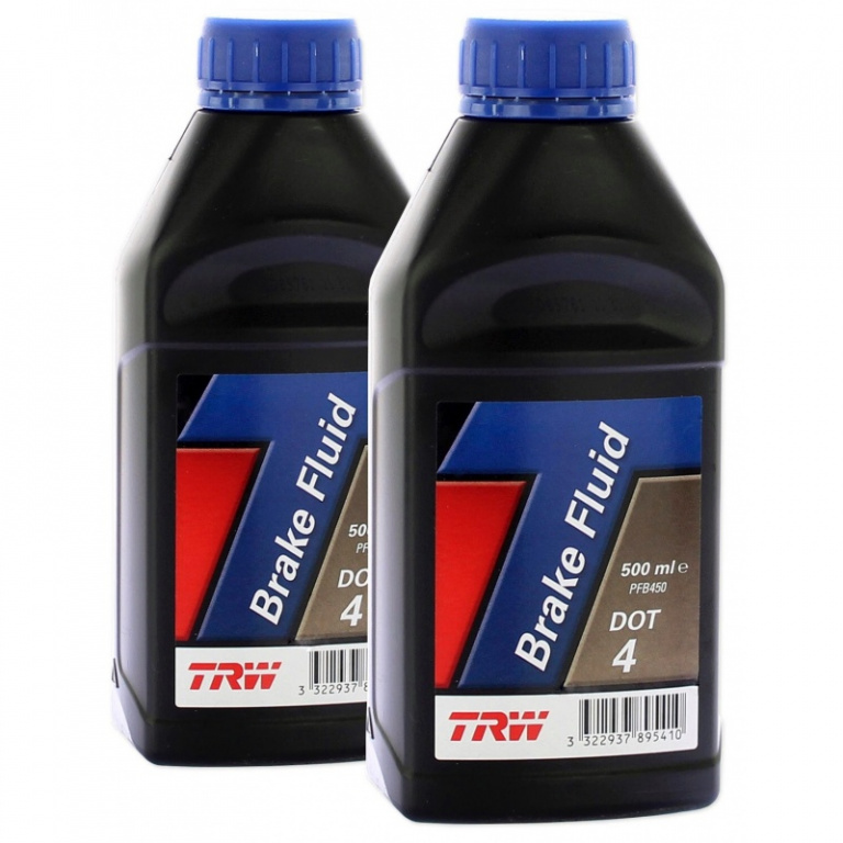 Set 2 Buc Lichid Frana Trw Dot 4 500ML PFB450