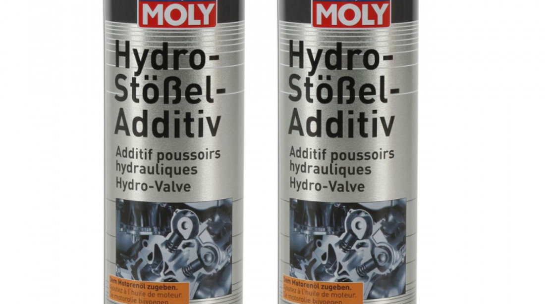 Set 2 Buc Liqui Moly Aditiv Ulei Tacheti Hidraulici Hydro Stossel 300ML 8382