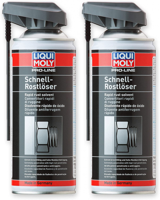 Set 2 Buc Liqui Moly Pro-Line Spray Degripant Indepartare Rapida Rugina 400ML 7390