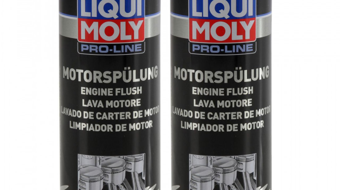 Set 2 Buc Liqui Moly Solutie Curatat Motor Flush 500ML 2427