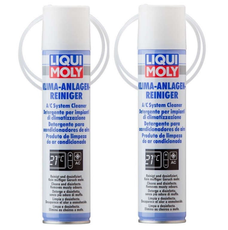 Set 2 Buc Liqui Moly Solutie Igienizat Sistemul De Climatizare 250ML 4087