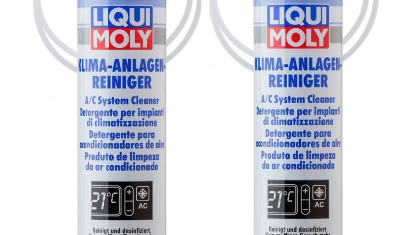 Set 2 Buc Liqui Moly Solutie Igienizat Sistemul De Climatizare 250ML 4087