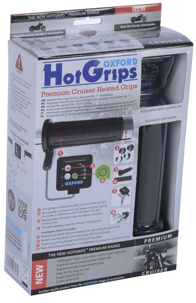 Set 2 Buc Manere Ghidon Cu Incalzire Oxford HotGrips Premium Cruiser EL800.OXFORD