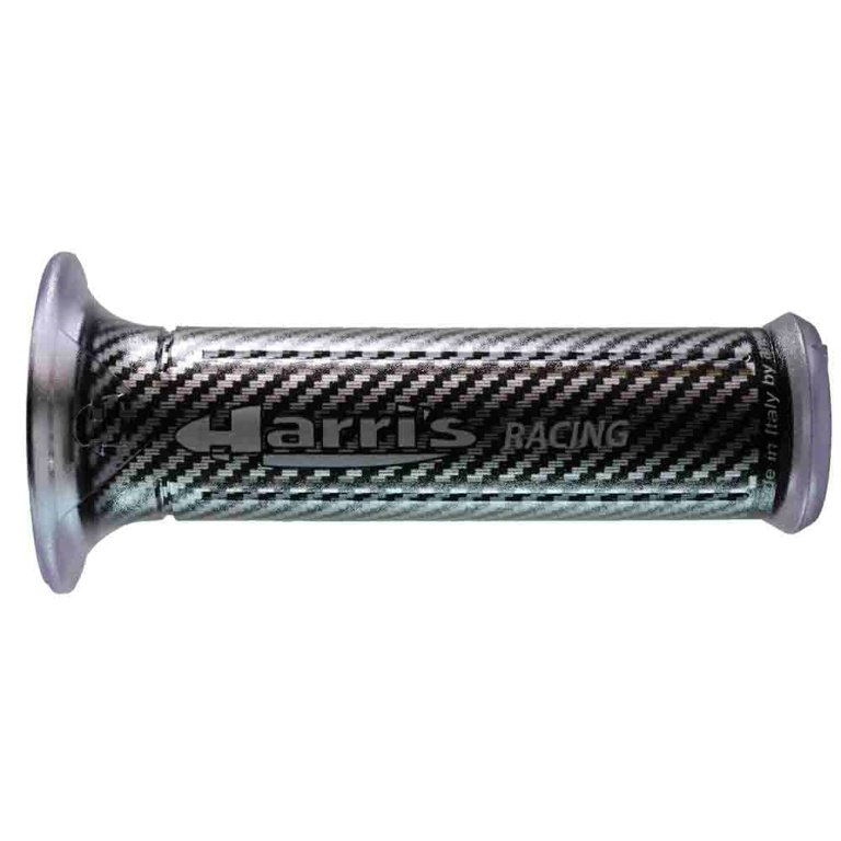 Set 2 Buc Manere Ghidon Moto Ariete Harri’s Racing Grip Road Negru / Gri 01687/FCRA