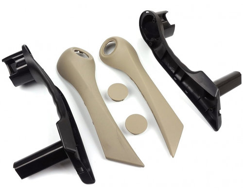 Set 2 Buc Manere Usi Interior Fata Dreapta + Stanga Am Renault Megane 2 2001-2012 Bej 7701475317