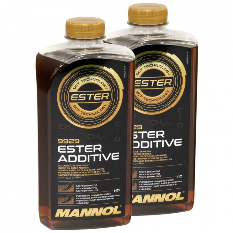 Set 2 Buc Mannol Ester Additive Aditiv Ulei Motor 1L 9929