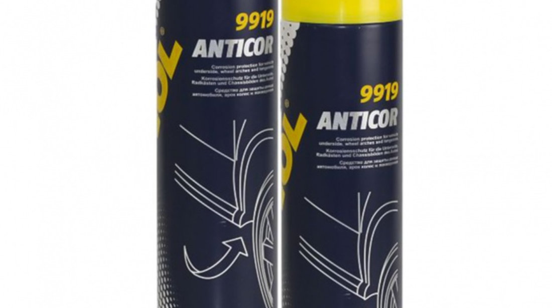 Set 2 Buc Mannol Spray Protectie Anticoroziv Si Antiabraziv 650ML 9919