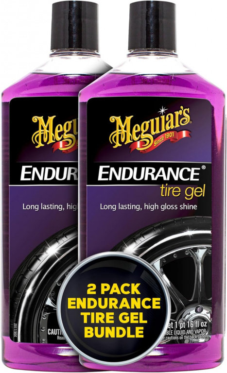 Set 2 Buc Meguiar's Gold Class Endurance High Gloss Tire Gel Dressing Anvelope Gel 473ML G7516
