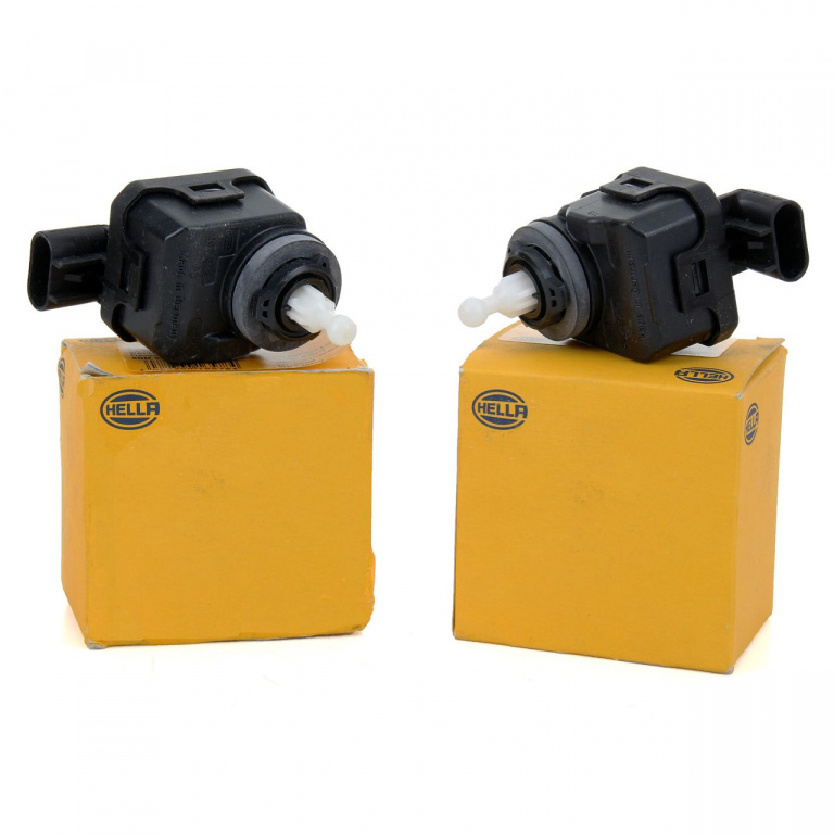 Set 2 Buc Motoras Reglaj Far Hella 6NM 007 878-351