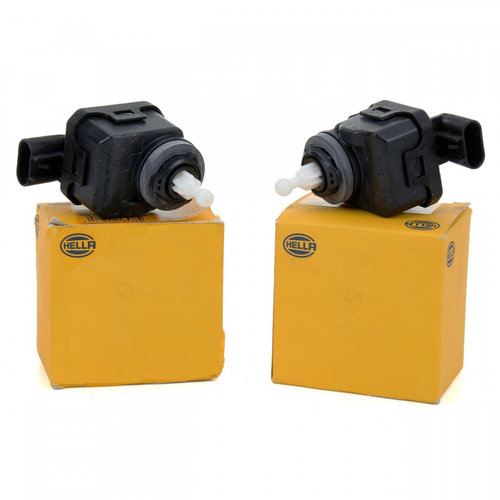 Set 2 Buc Motoras Reglaj Far Hella Opel Astra G 1998-2009 6NM 007 878-351
