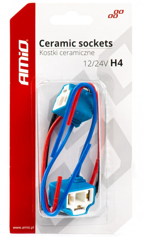 Set 2 Buc Mufa Bec H4 Ceamic In Unghi Amio 03053