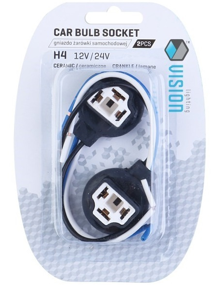 Set 2 Buc Mufa Bec H4 Ceramica Vision Cablu 15 cm 58895