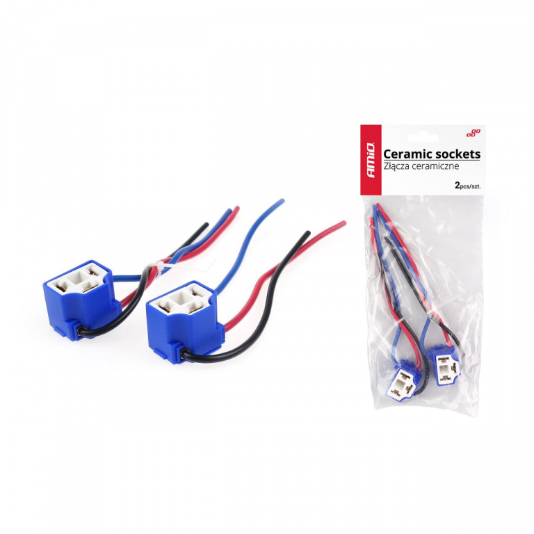 Set 2 buc mufe ceramice bec H4 L CSL-H4 AVX-AM01140