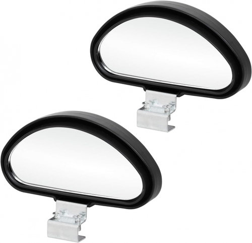Set 2 Buc Oglinda Unghi Mort Laterala 11.5 cm Negru FD080 TCT-1985